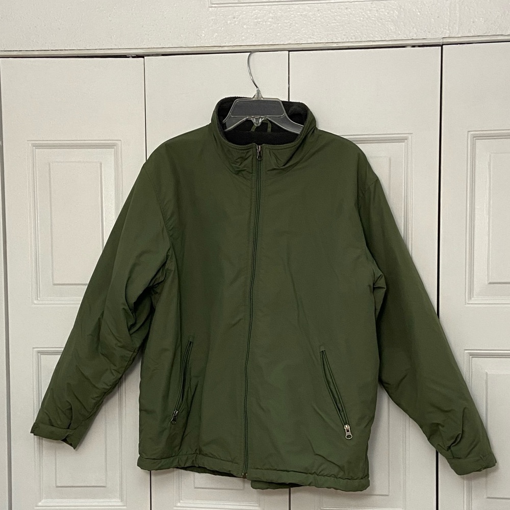Lands End, Vintage Insulated Jacket, Size Large